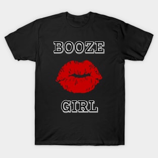 Beer Booze Girl T-Shirt